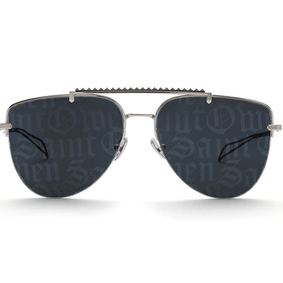 Saint Owen NIGHT-RAIN Silver | Old E sunglasses - Picture 2 of 3